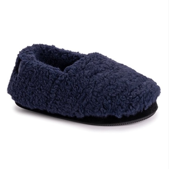 Cozy Slippers! MUK LUKS! Dark Sapphire! NWT! Size L - Picture 2 of 4